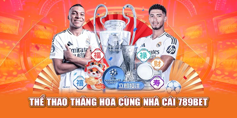 Thể thao thăng hoa cùng nhà cái 789bet
